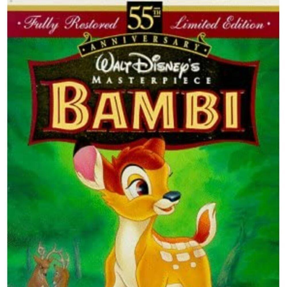 Walt Disney’s Bambi VHS - 55th Anniversary Limited Edition